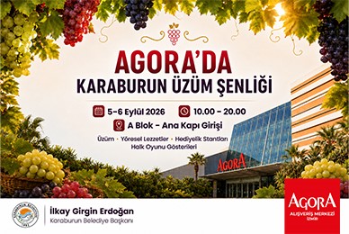 Agora'da Karaburun Üzüm Şenliği