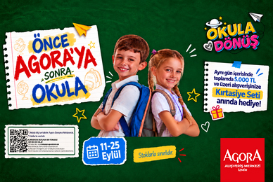 Önce Agora'ya Sonra Okula